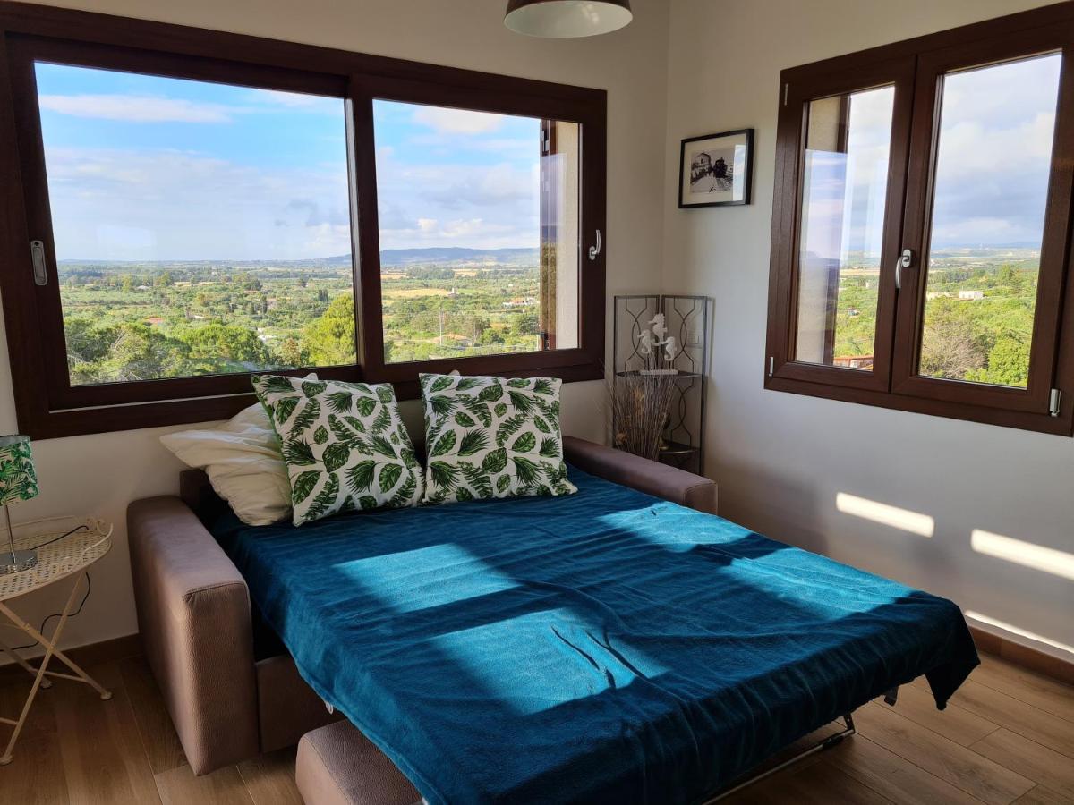 Alghero - House With Panoramic View Immersed In Full Nature ภายนอก รูปภาพ