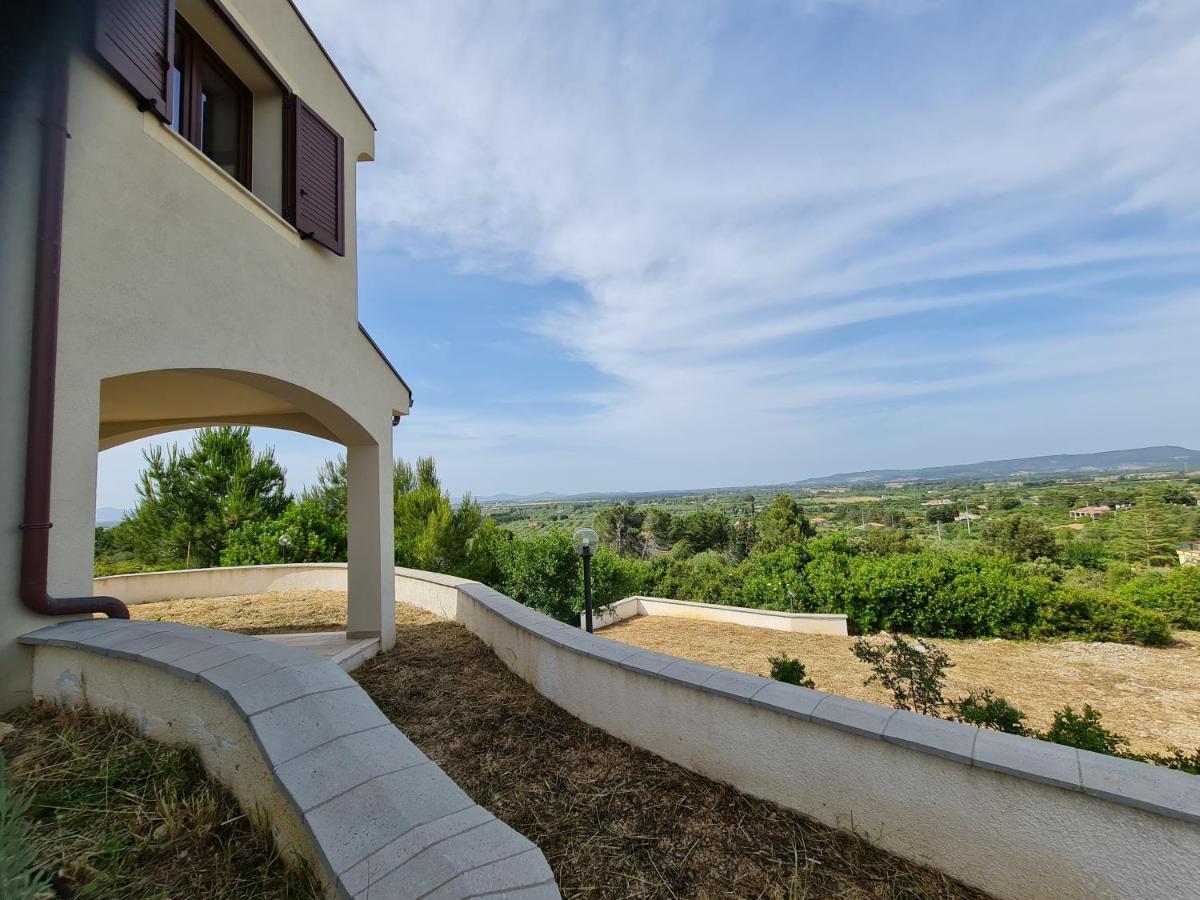 Alghero - House With Panoramic View Immersed In Full Nature ภายนอก รูปภาพ