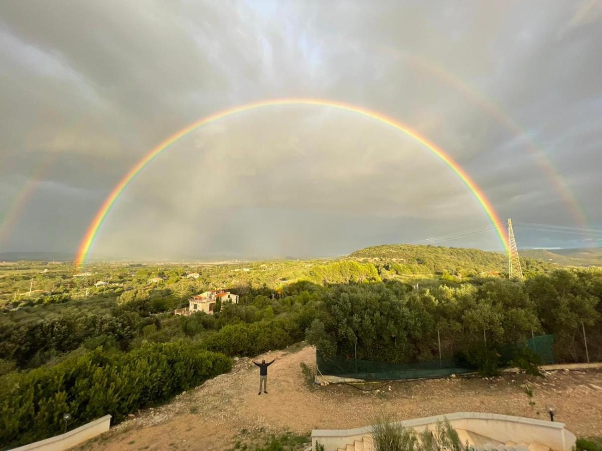 Alghero - House With Panoramic View Immersed In Full Nature ภายนอก รูปภาพ